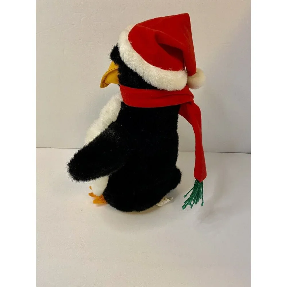 Fiesta 11” Christmas Xmas Penguin Plush Stuffed Animal‎ Xs8172 American Wego